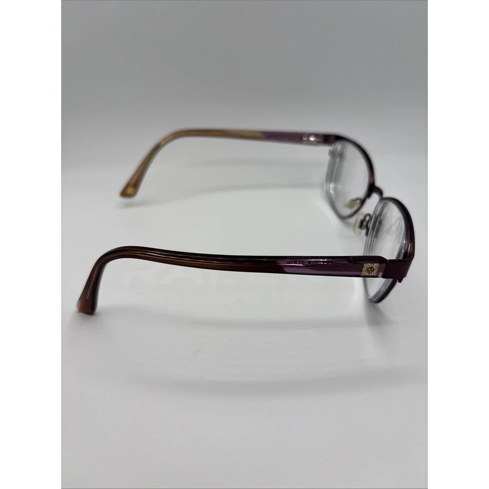 Anne Klein AK5087 (Plum) 505 Eyeglasses Frame 52-17-140mm w/case
